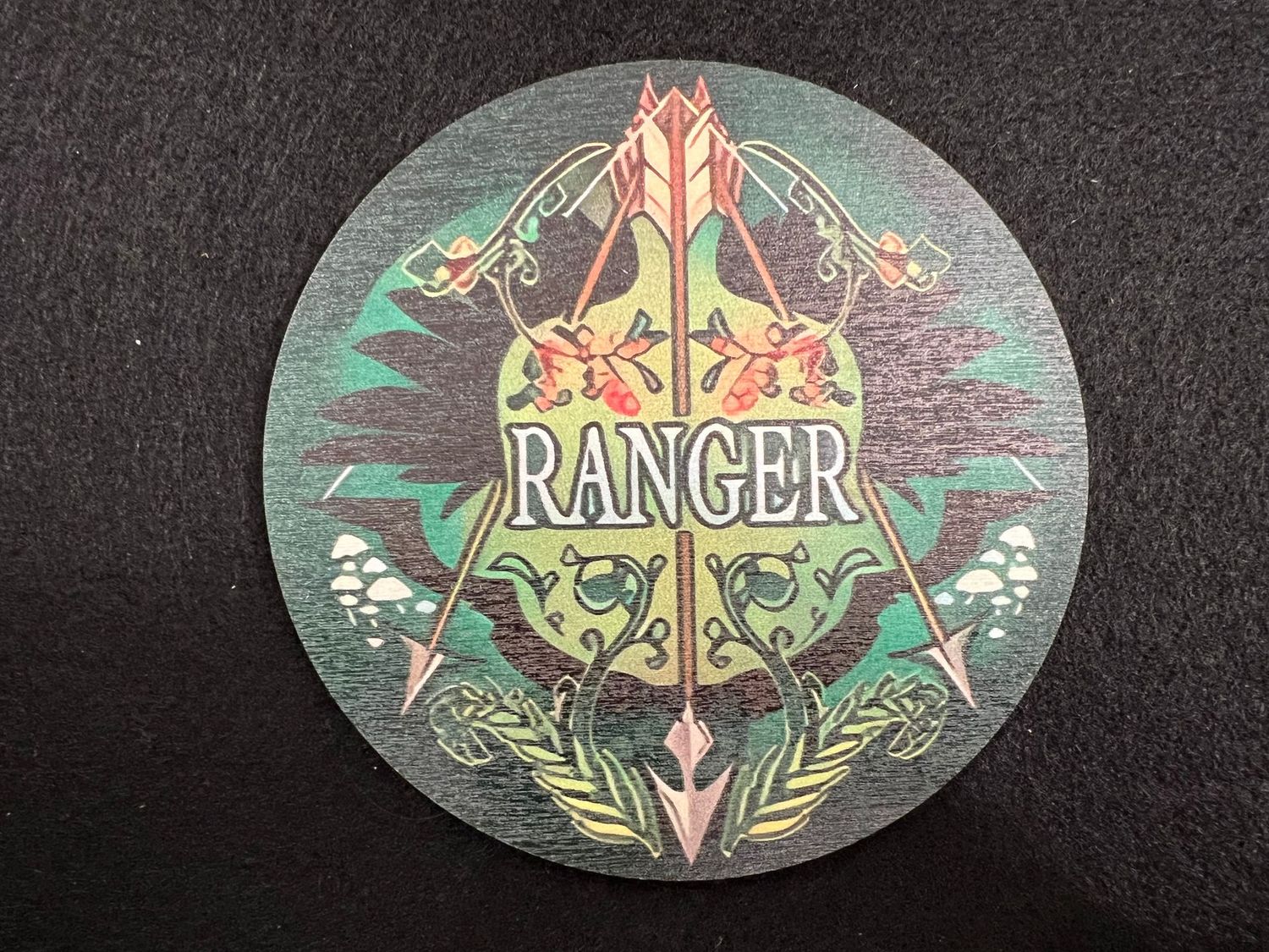 Holzuntersetzer - Ranger