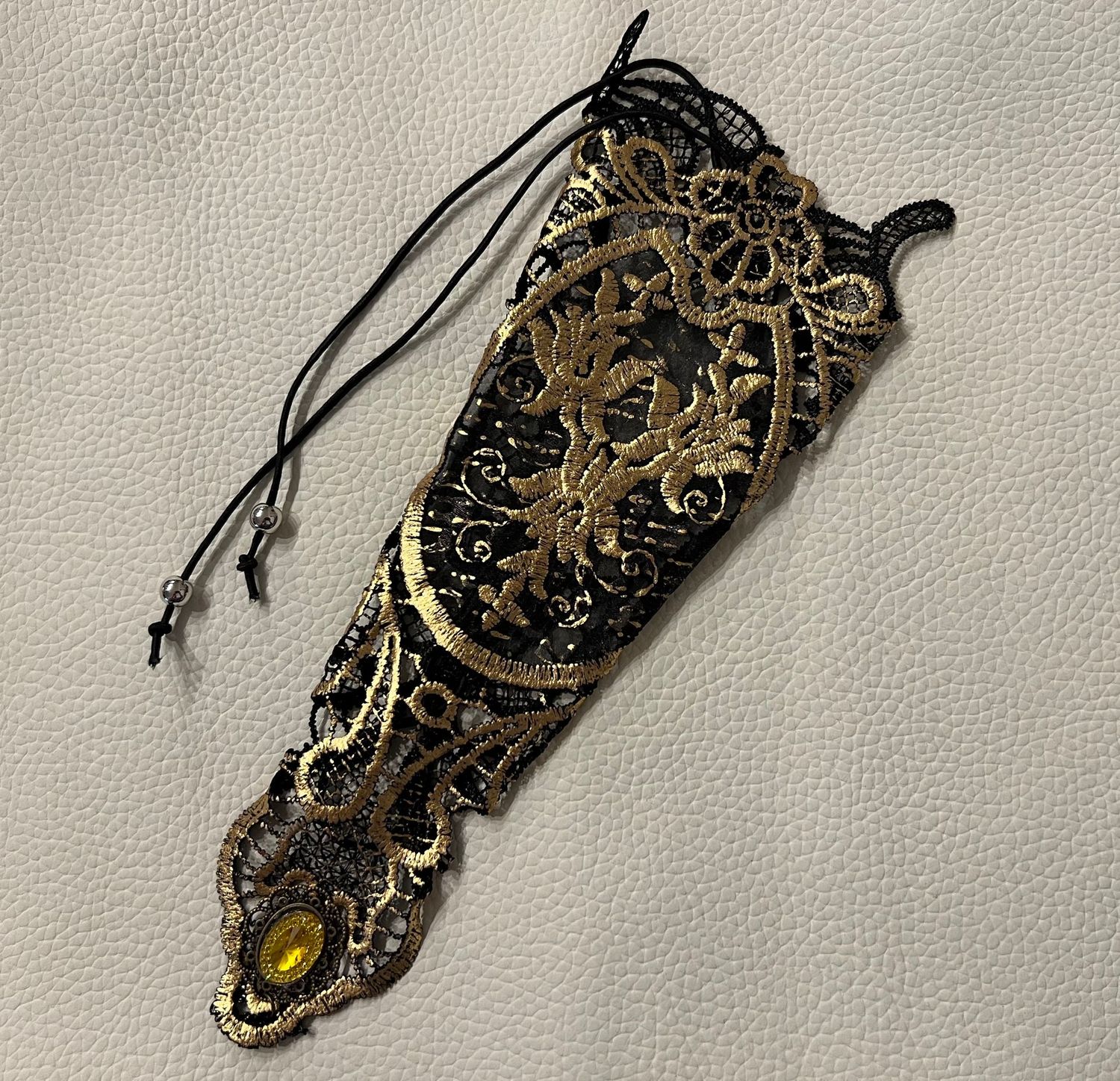 Spitzen Manschette - Fingerlose Handschuhe