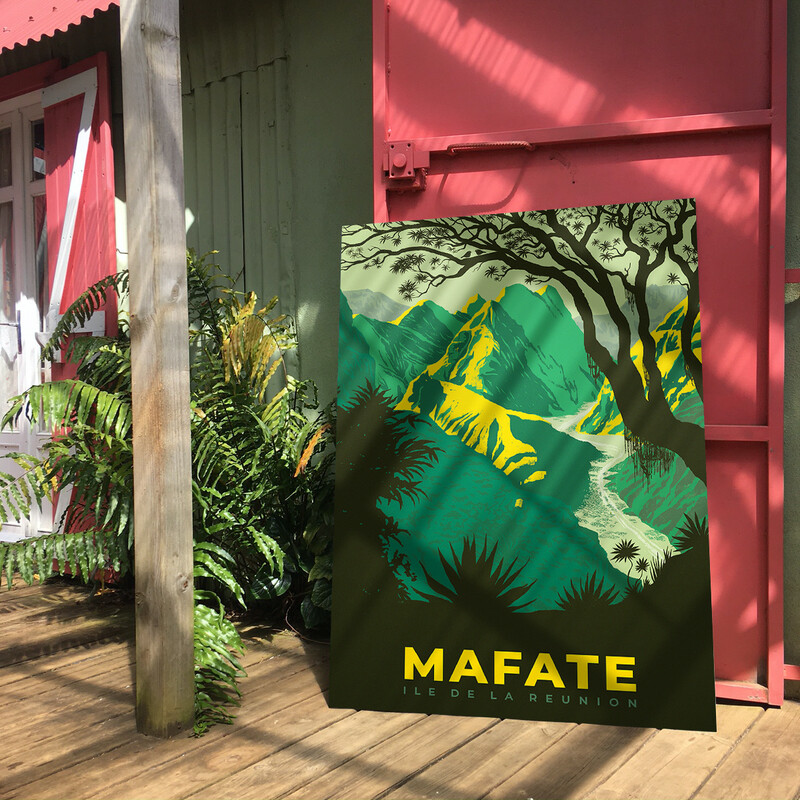 Mafate édition Luxe Alu Dibond
