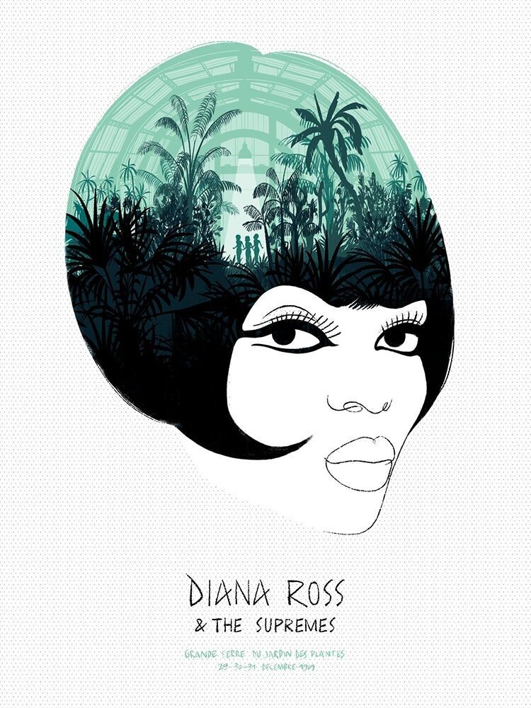 DIANA ROSS & THE SUPREMES - Jardin des Plantes  1969