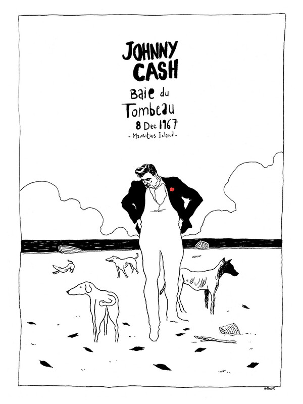 JOHNNY CASH - Baie du Tombeau 1967