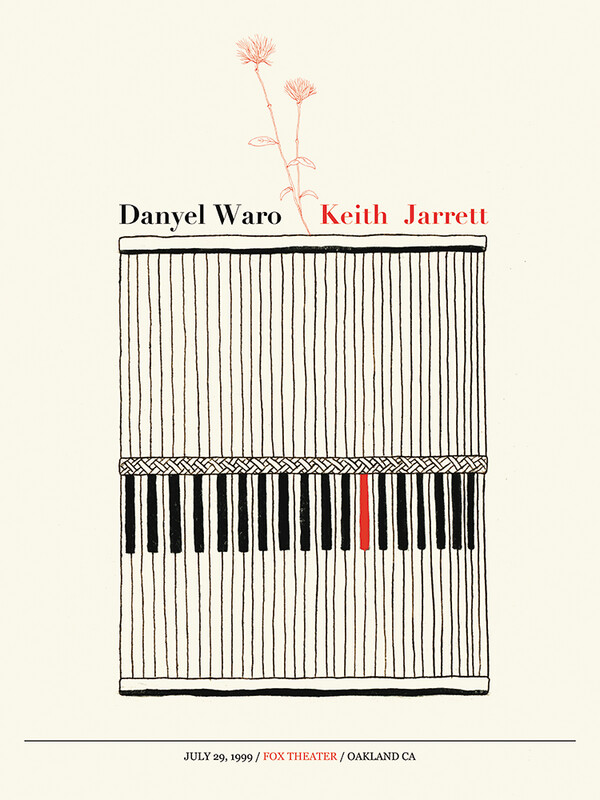 DANYEL WARO KEITH JARRETT - Fox Theater