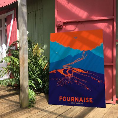 La Fournaise - Édition Luxe Alu Dibond