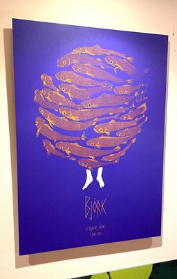 BJORK 50X70 cm - La Baie des Dames  1994