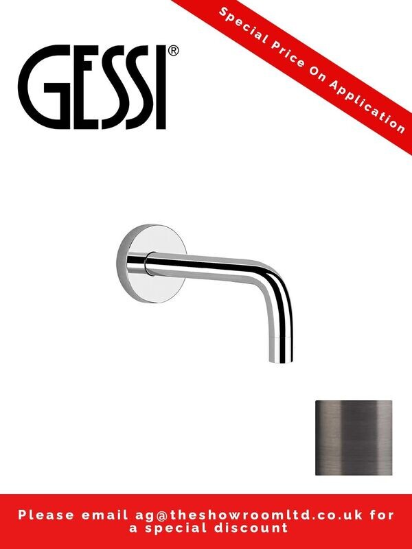 Gessi Round Tap | Via Tortona | Wall Mounted Spout 38780