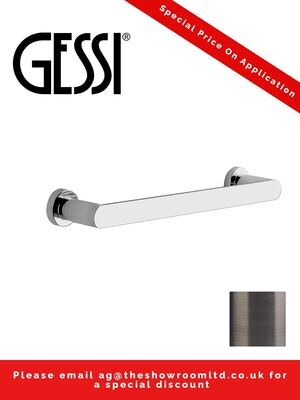 Luxury Bathroom Accessories | Gessi Emporio | 300mm Towel Rail 38897