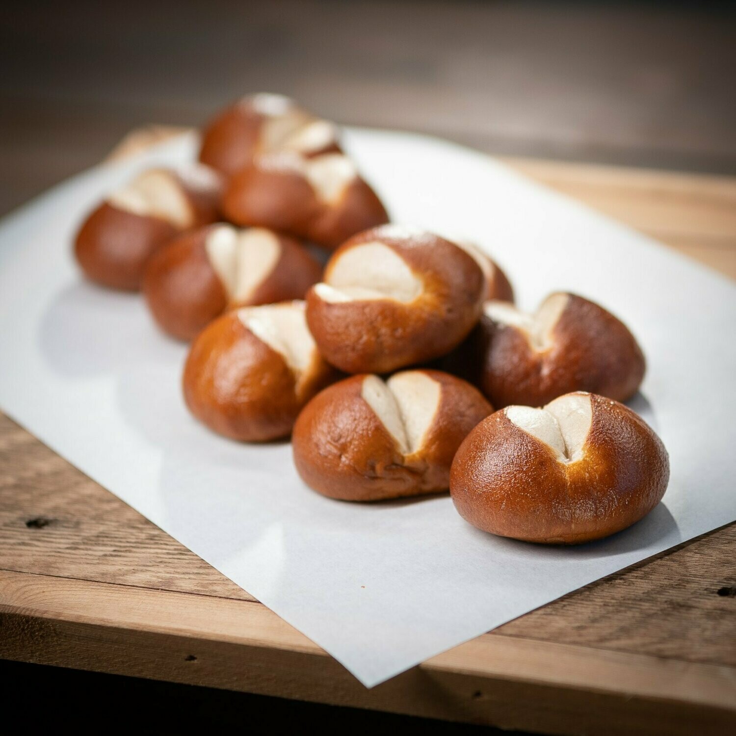 Mini-Laugenbrötchen