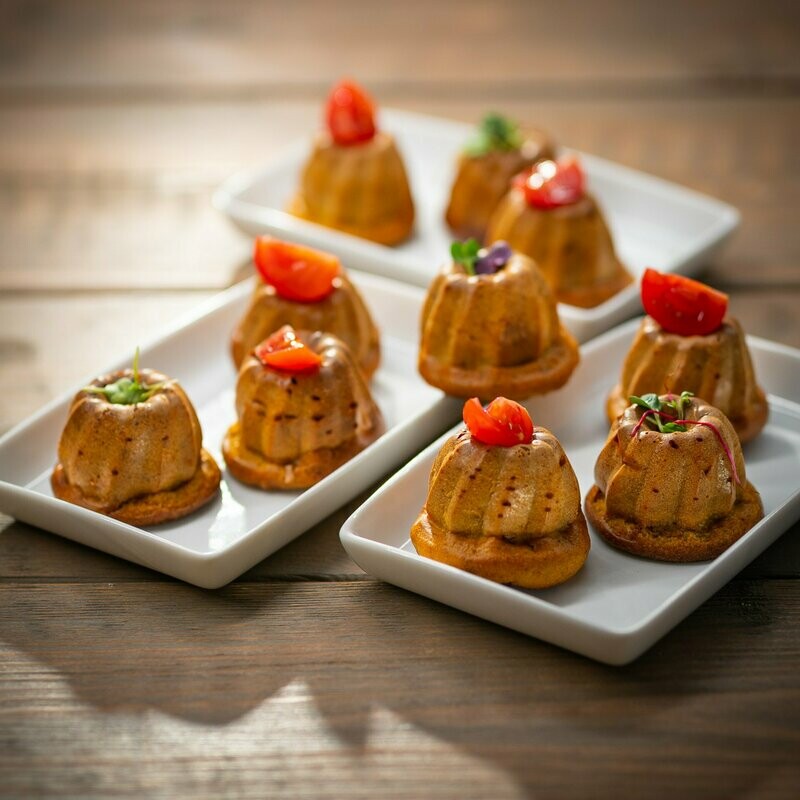 Mini-Gugls - Mozzarella & Tomate
