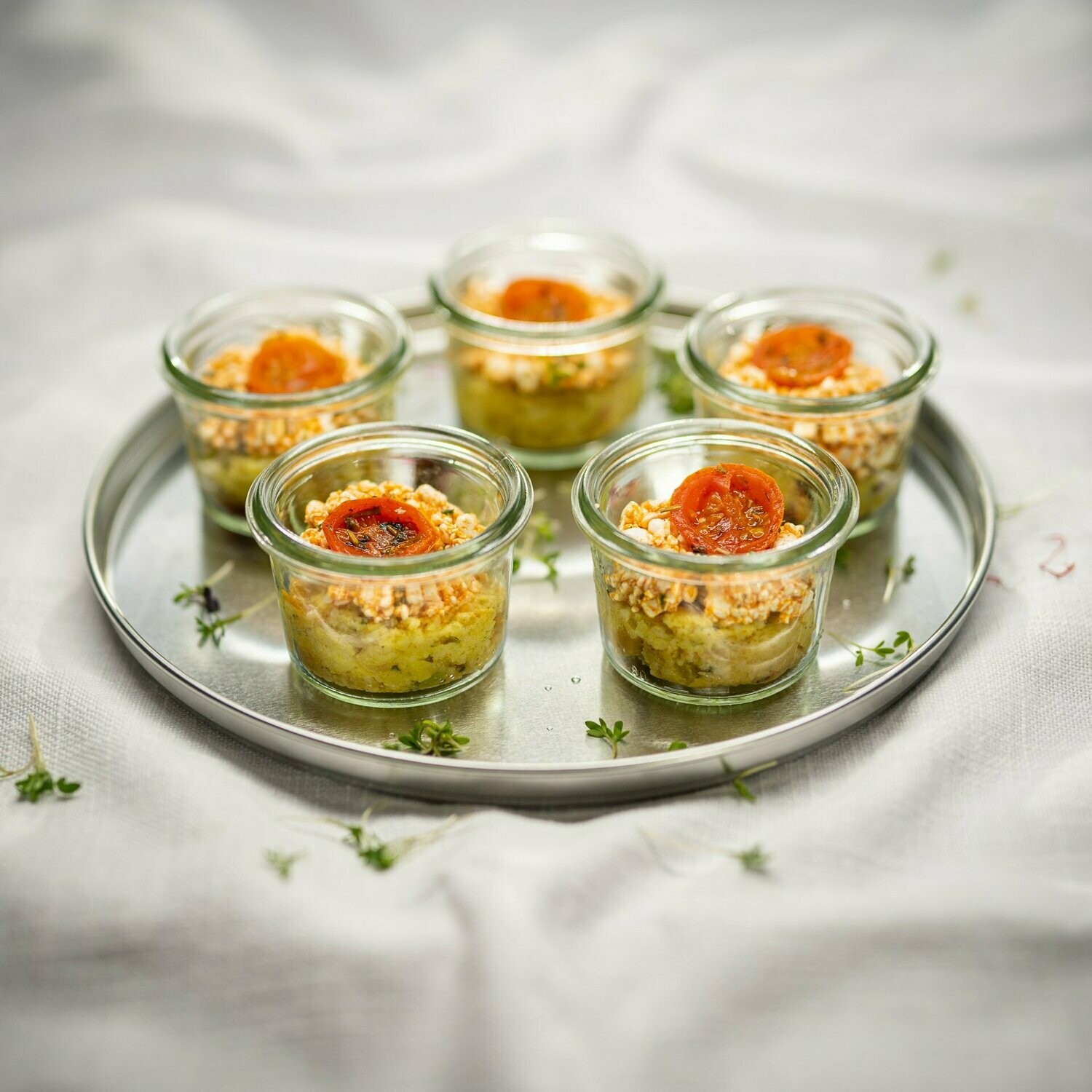 Lunch im Glas - Couscous-Salat