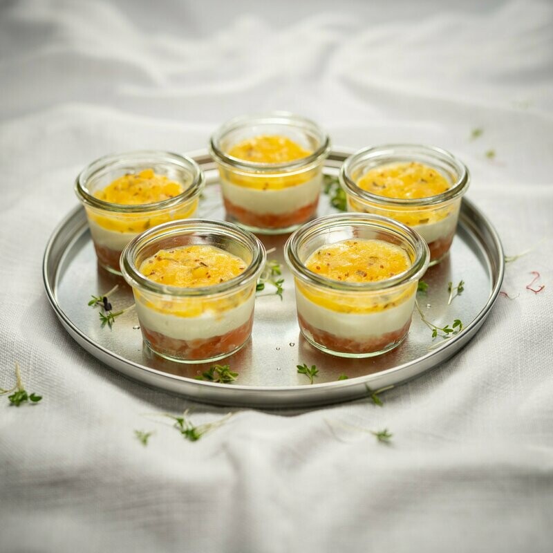 Lunch im Glas - Oma Rosis Forelle