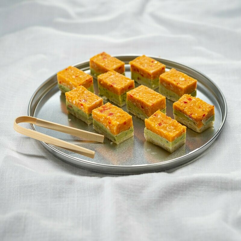 Domino - Avocado mit Couscous