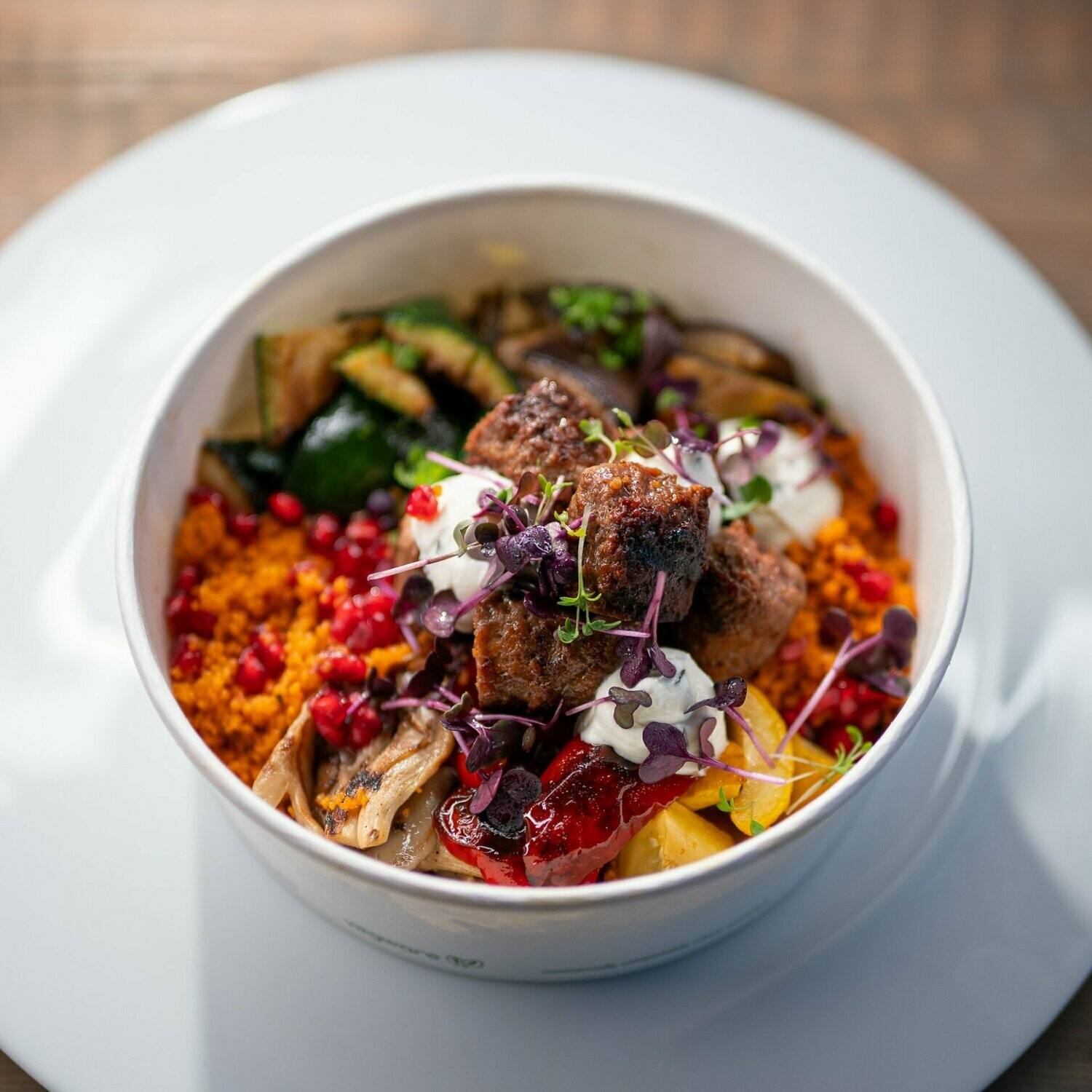 Bowl-Menü "Couscous & Rind"