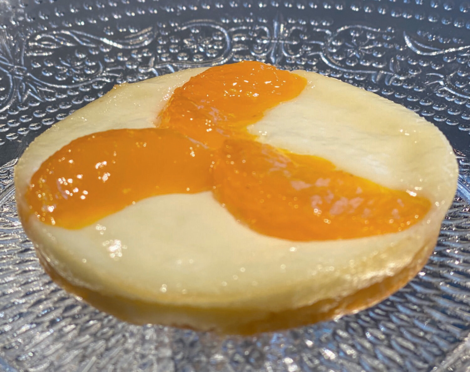 Käsekuchen mit Mandarinen
