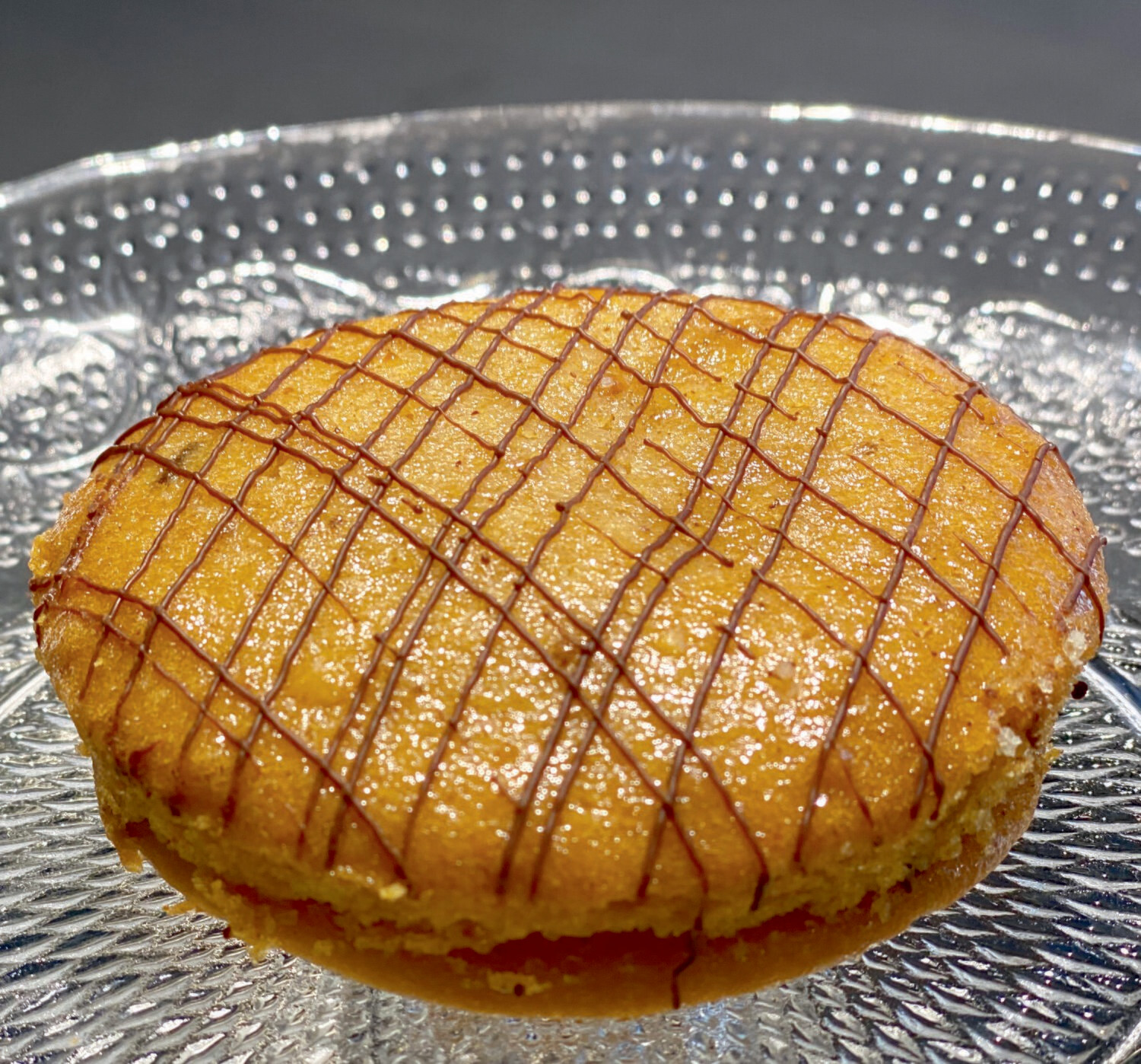 Nusskuchen mit Nougat