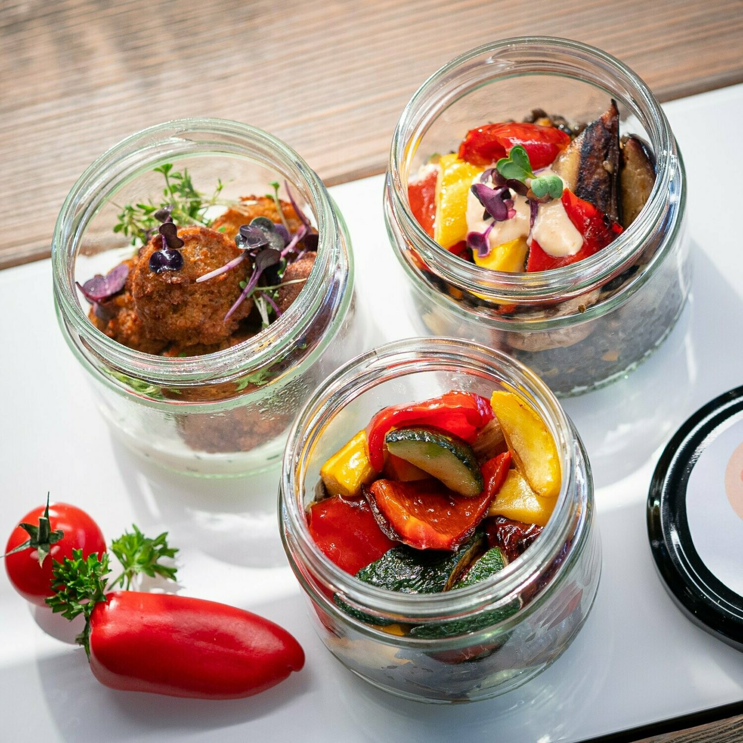 3er-Menü "Linse & Falafel" (vegan)