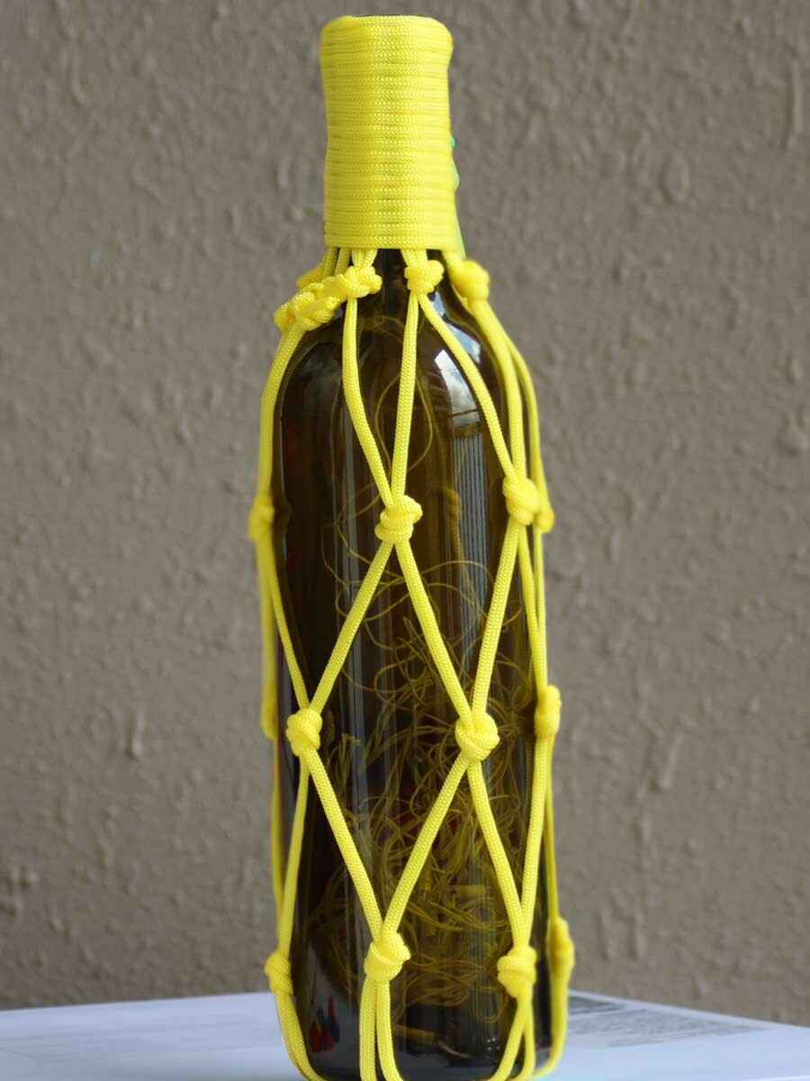 Handcrafted Hanging Bottle Lamp