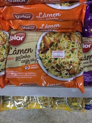 Macarrão instantaneo valor