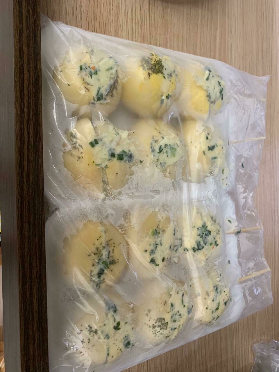 Pão de Alho caseiro Mek leve