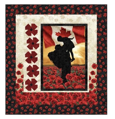 Oh Canada II Freedom Quilt Kit