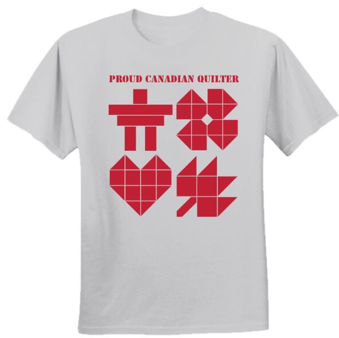 Proud Canadian Quilter T-shirt