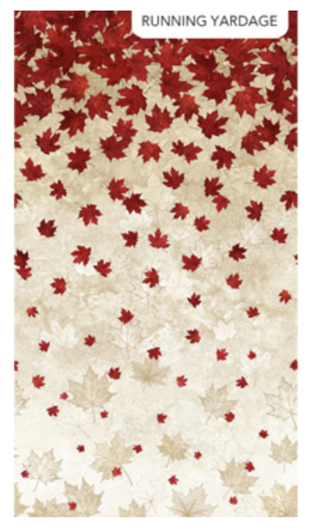 Oh Canada 12 Falling Leaves Quilt Kit