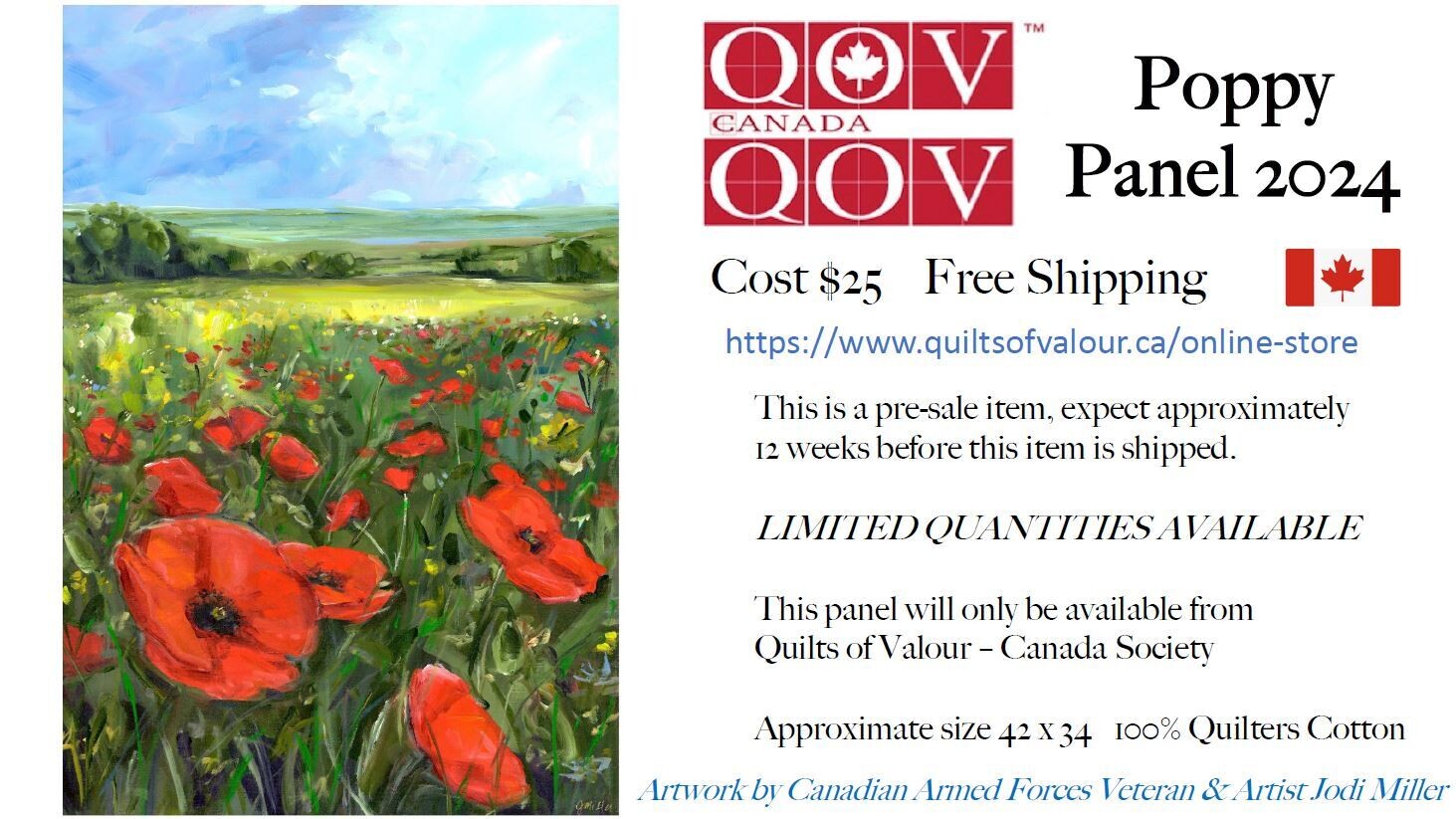 2024 Poppy Panel