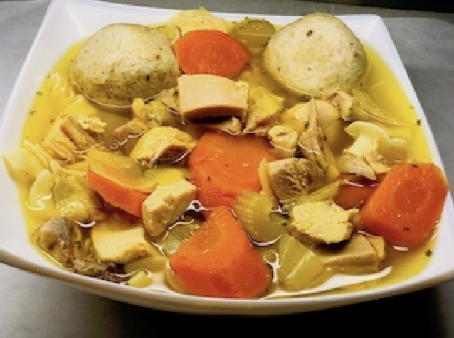Matzoh Ball Soup (32oz) - order balls separately