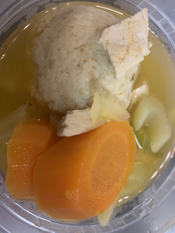 Vegetarian Matzoh Ball Soup (32oz)  - order balls separately