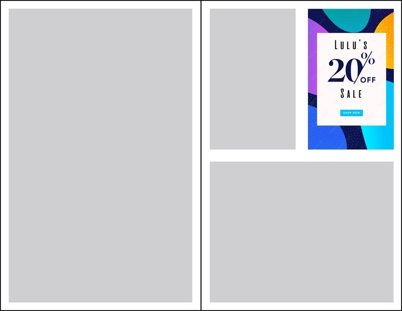Quarter Page Color - Business Advertisement