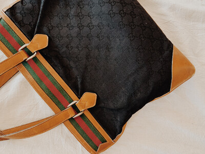 Gucci Messenger Tote Vintage Authentic W Dust Bag Gucci Messenger Tote Vintage Authentic W Dust Bag