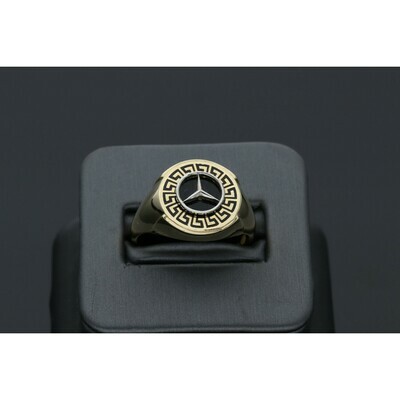 10 karat Gold Mercedes Benz Style Ring 10 karat Gold Mercedes Benz Style Ring