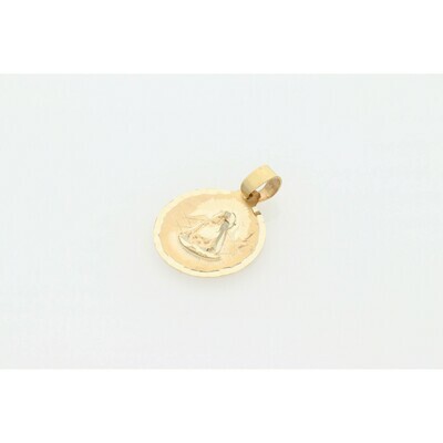 10 Karat Gold Tiny Caridad del Cobre Charm 10 Karat Gold Tiny Caridad del Cobre Charm