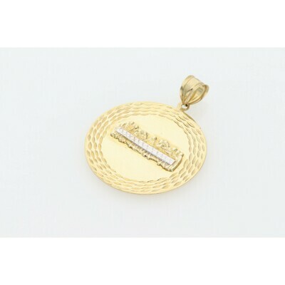 10 karat Gold Two Tone Last Supper Medal 10 karat Gold Two Tone Last Supper Medal