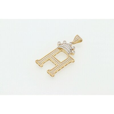 10 Karat Gold & Zirconium Letter 10 Karat Gold & Zirconium Letter
