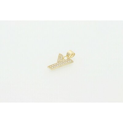 10 Karat God & Zirconium Letter 10 Karat God & Zirconium Letter