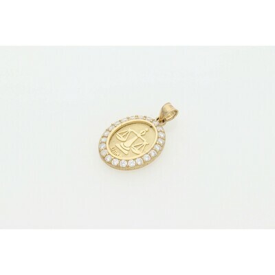 10 Karat Gold & Zirconium 10 Karat Gold & Zirconium