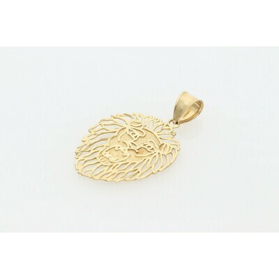 10 karat Gold Lion Charm 10 karat Gold Lion Charm