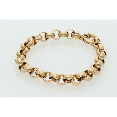 14 Karat Gold Thick Style Rolo Bracelet
