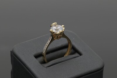 14 Karat Gold & Zirconium Promise Ring 14 Karat Gold & Zirconium Promise Ring
