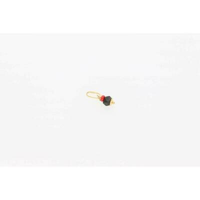 14 Karat Gold Azabache Baby Charm W: 0.1 ~ 14 Karat Gold Azabache Baby Charm W: 0.1 ~