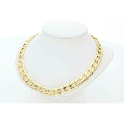 10 Karat Gold Italian Curb chain