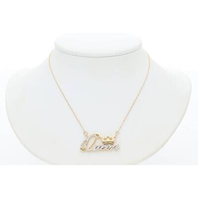 10 Karat Gold CW 0.12CTW M5 Diamond Necklace 10 Karat Gold CW 0.12CTW M5 Diamond Necklace