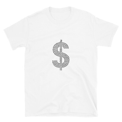 Dollar Sign Collage - Short-Sleeve Unisex T-Shirt