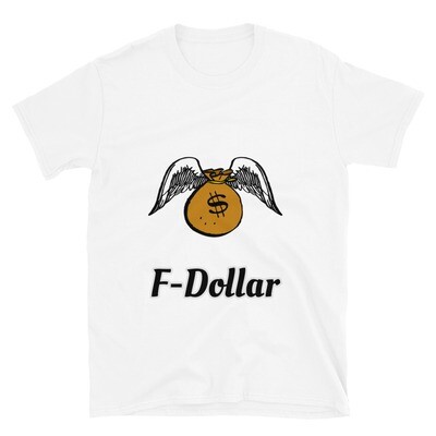 Fly Money Bag - Short-Sleeve Unisex T-Shirt