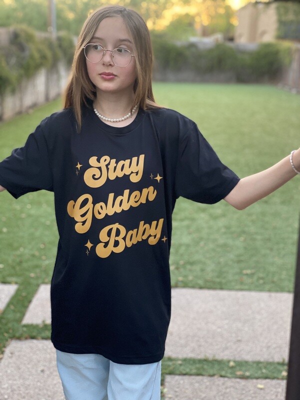 Stay Golden Baby. Triblend unisex tee xs-3x