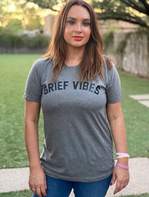 GRIEF VIBES. Triblend unisex tee xs-3x
