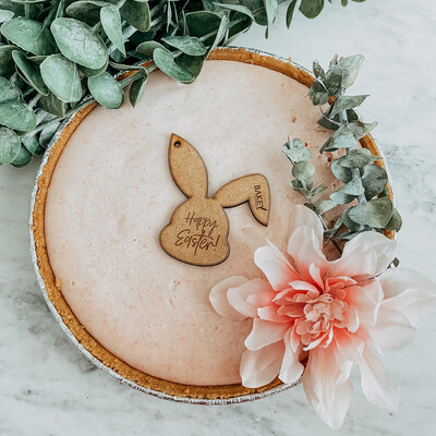 EASTER PIE + BUNNY CHARM