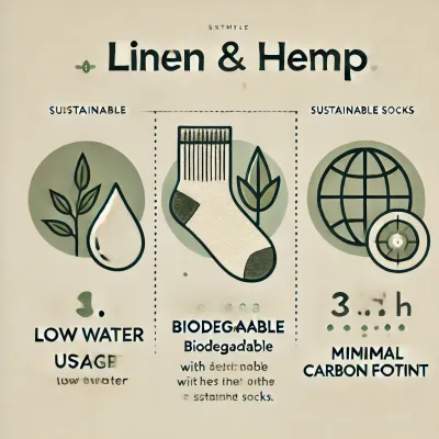 The Environmental Benefits of Linen and Hemp: Why They’re the Future of Socks