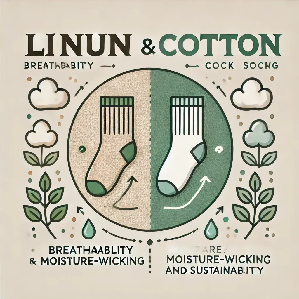 Linen vs. Cotton Socks: Which Is Better for Your Feet?