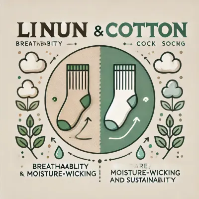 Linen vs. Cotton Socks: Which Is Better for Your Feet?